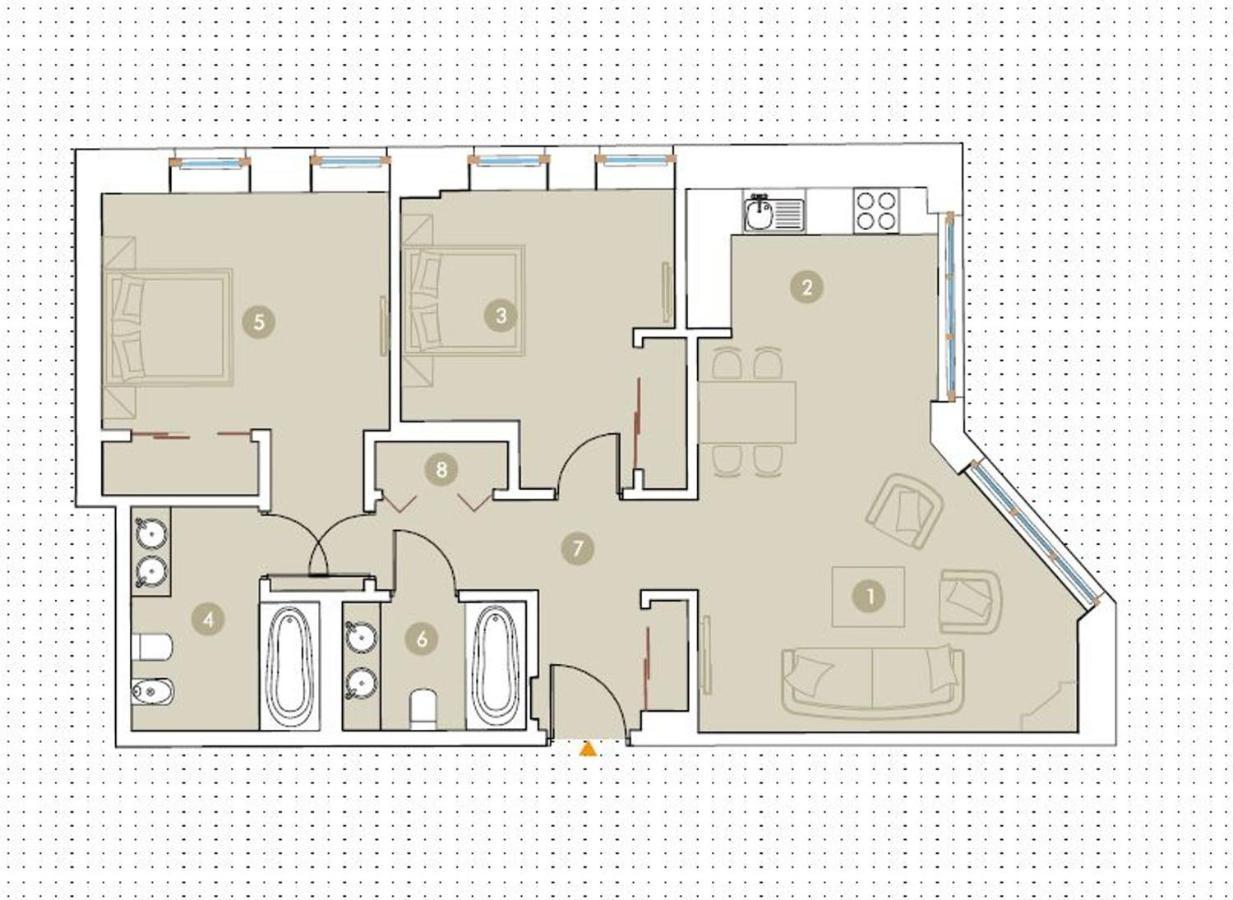 Golden Market Square - 3rooms, 90m2 Of Comfort & Quiet - As R502 Wrocław