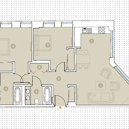 Golden Market Square - 3Rooms, 90M2 Of Comfort & Quiet - As Home Apartamenty R502 Wroclaw Exterior photo